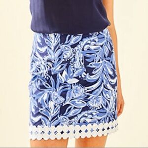 Lilly Pulitzer Izzy Blue Skirt